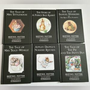 Set of 6 Beatrix Potter Books F. Warne & Co. Edition 1995